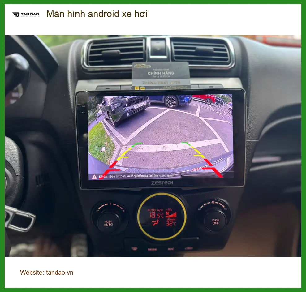 Anh Khải nâng cấp màn hình Android xe hơi tại Quận 2 vì màn zin quá cũ ảnh thực tế 3