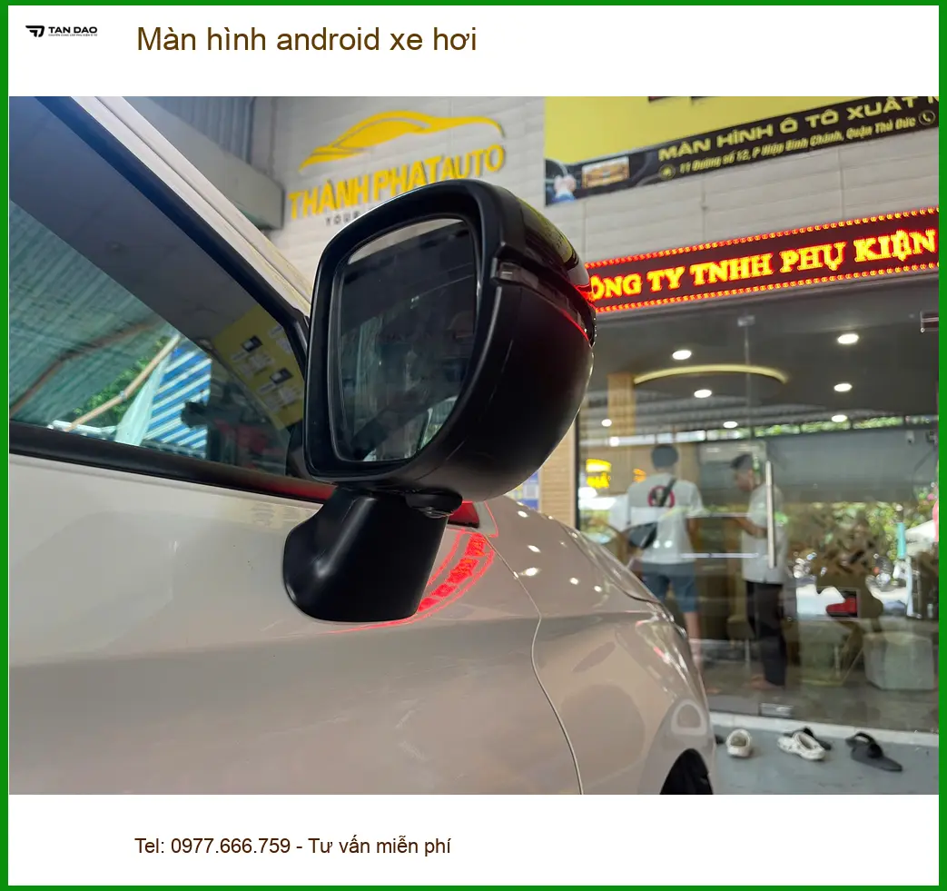 Bác Hùng lắp màn hình android Toyota Corolla Cross tại Quận Thủ Đức