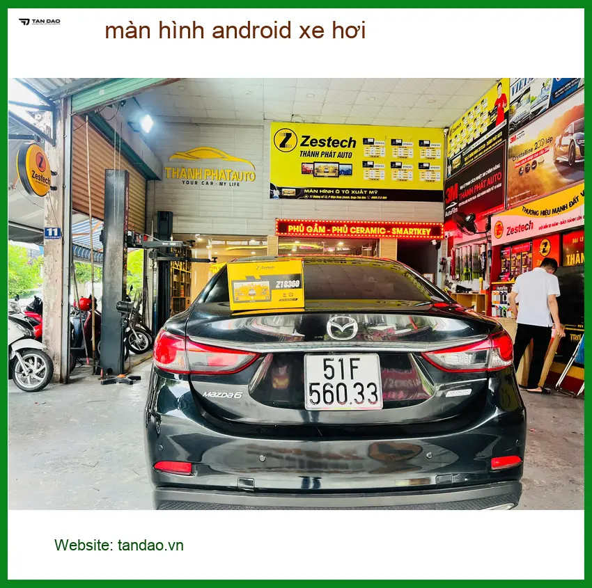 Anh Khải lắp màn hình Android xe hơi cho Honda CRV tại Quận 9 ảnh thực tế 2