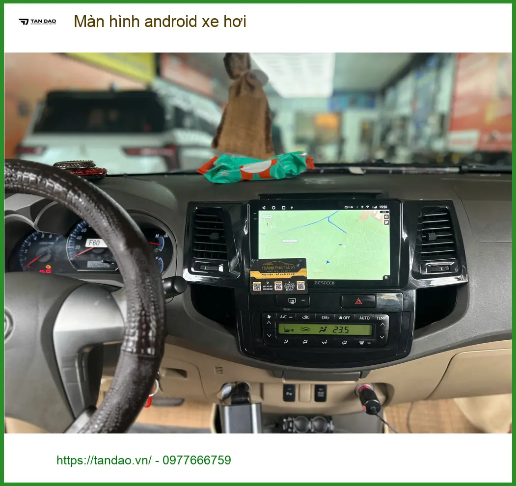 Chú Vinh lắp màn hình android xe hơi cho Toyota Vios tại Quận Bình Thạnh ảnh thực tế 4