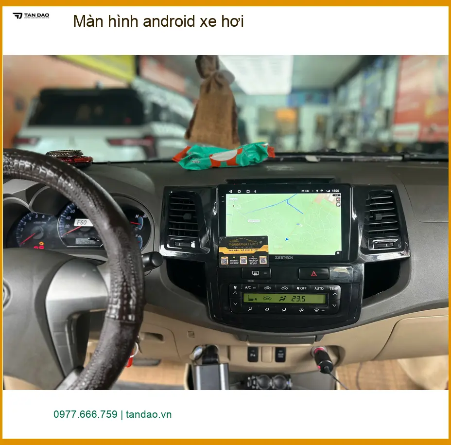 Anh Tùng nâng cấp màn hình Android xe Hyundai Accent tại Hóc Môn