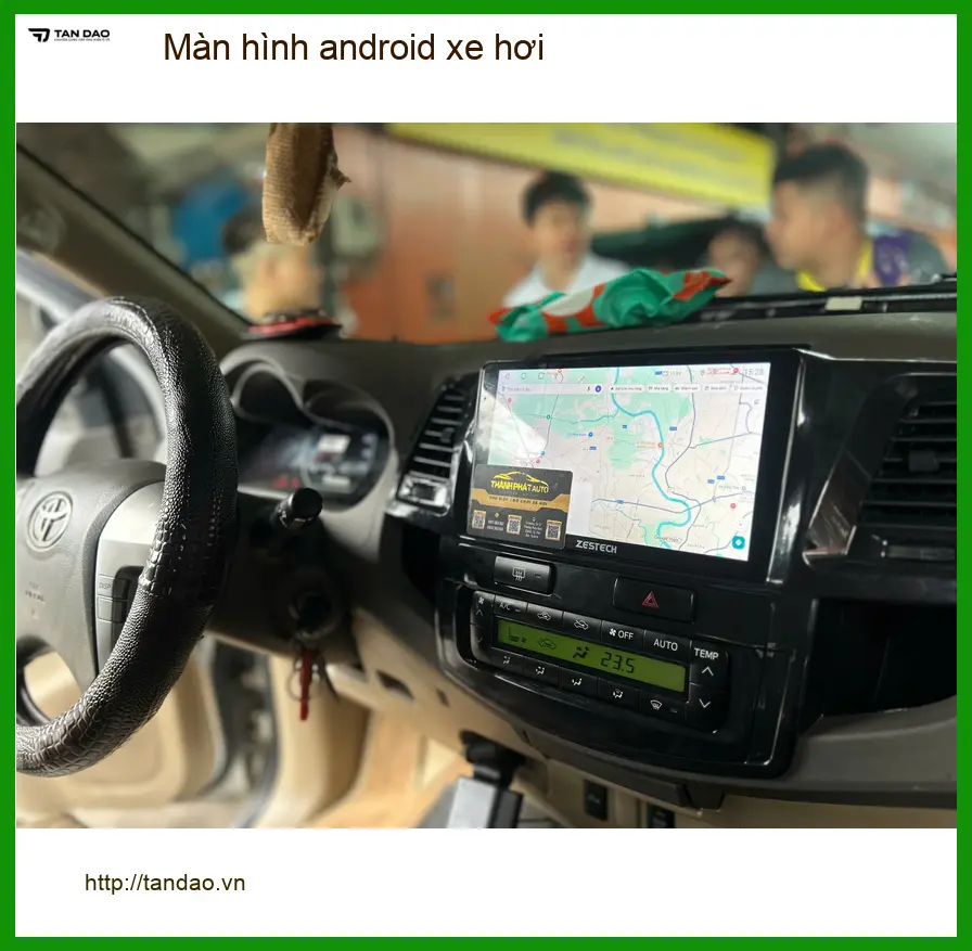 Anh Tùng nâng cấp màn hình Android xe Hyundai Accent tại Hóc Môn ảnh thực tế 3