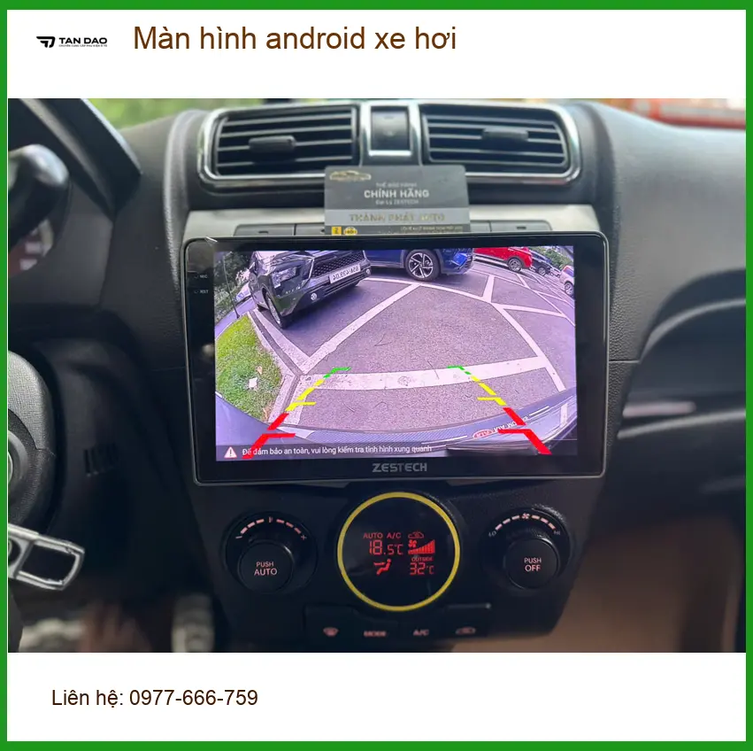 Anh Đạt lắp màn hình Android xe hơi Hyundai Accent tại Hóc Môn vì màn zin quá cũ ảnh thực tế 3