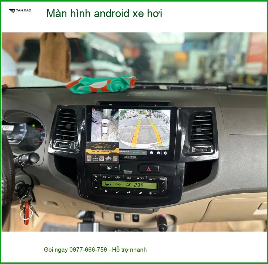 Anh Quý lắp màn hình android xe hơi Hyundai Accent tại Quận 5 ảnh thực tế 3