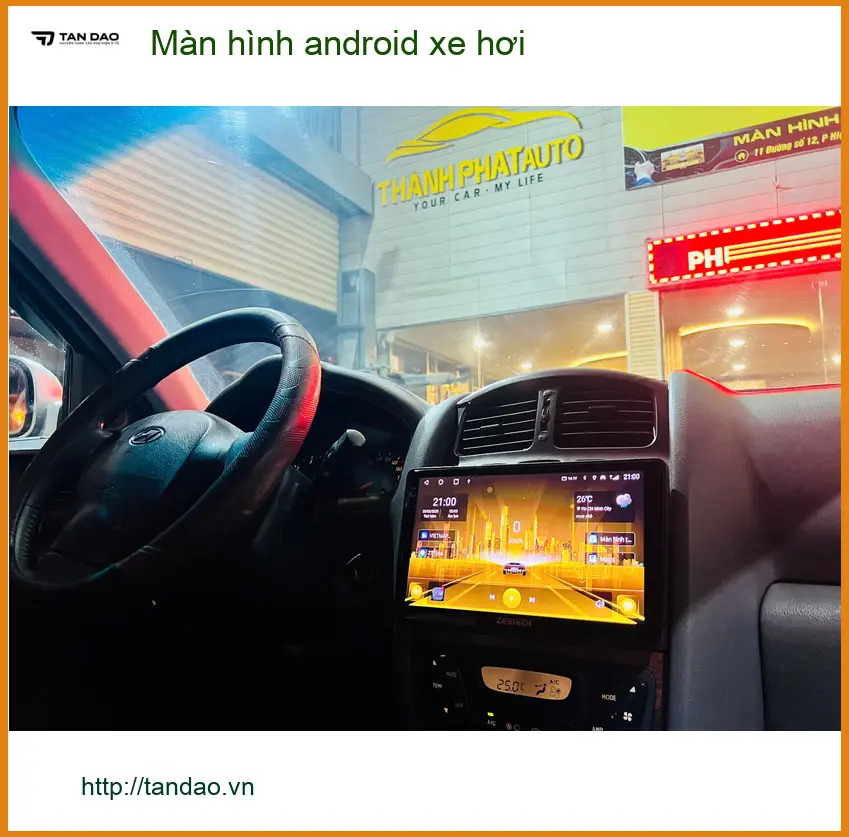 Anh Quang lắp Màn hình android xe hơi cho Hyundai Elantra ở Quận 1 ảnh thực tế 2