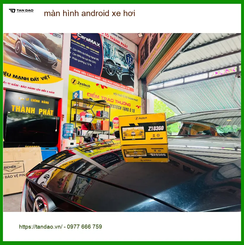 Chú Long Nâng Cấp Màn Hình Android Xe Hơi Hyundai Elantra Tại Gò Vấp Uy Tín ảnh thực tế 2