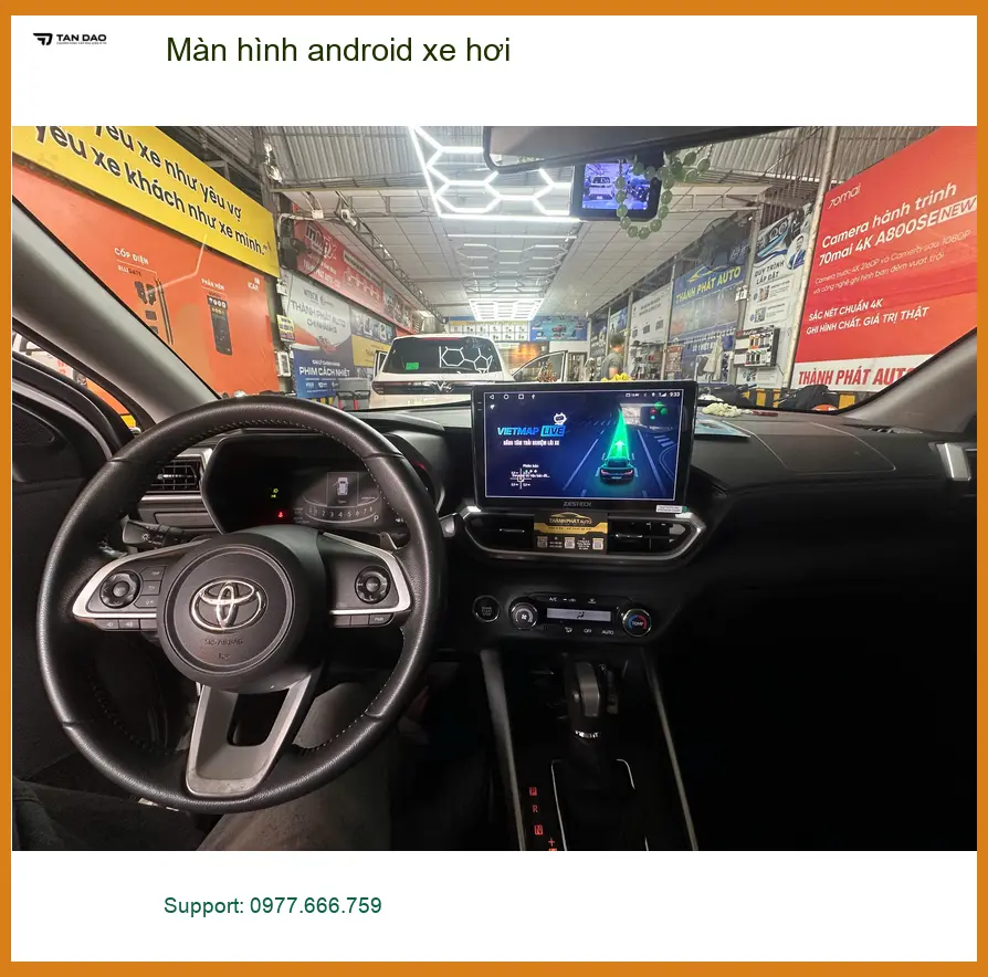 Cô Lan Anh nâng cấp màn hình Android xe hơi cho Honda CRV tại Quận Tân Bình ảnh thực tế 2