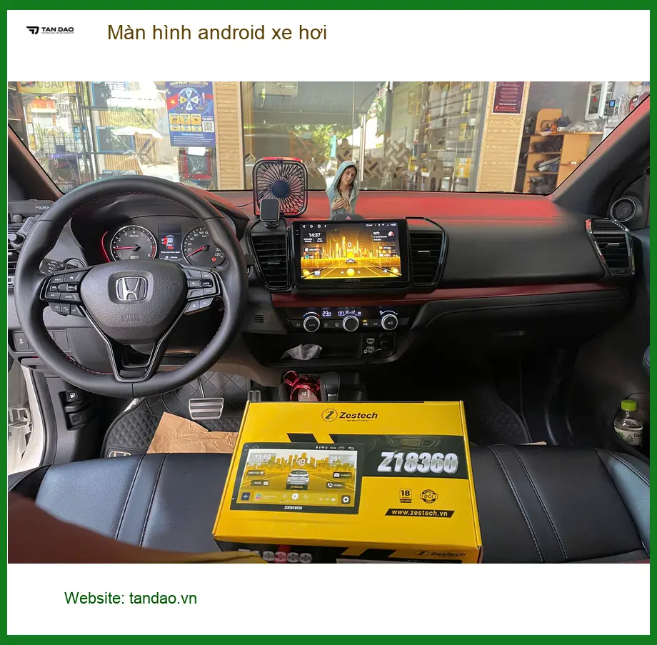 Chú Cường lắp màn hình android xe hơi cho Kia Sorento tại Gò Vấp ảnh thực tế 3