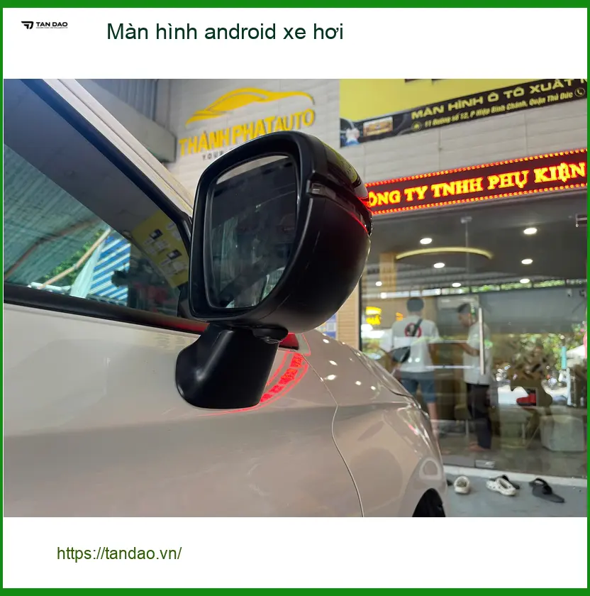 Anh Thành lắp màn hình android Hyundai Accent tại Củ Chi vì màn zin cũ ảnh thực tế 3