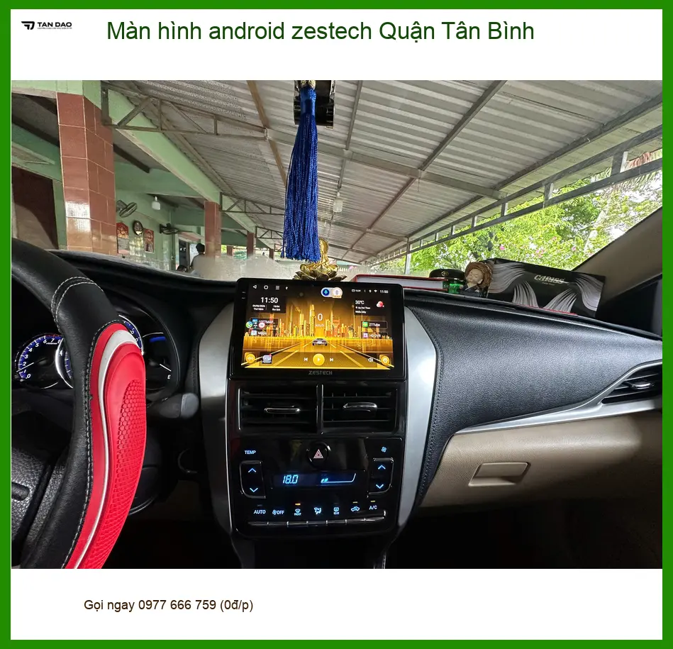 Trung Tâm Lắp Đặt Màn Hình Android Zestech Ô Tô Quận Tân Bình - Nâng Cấp Chính Hãng