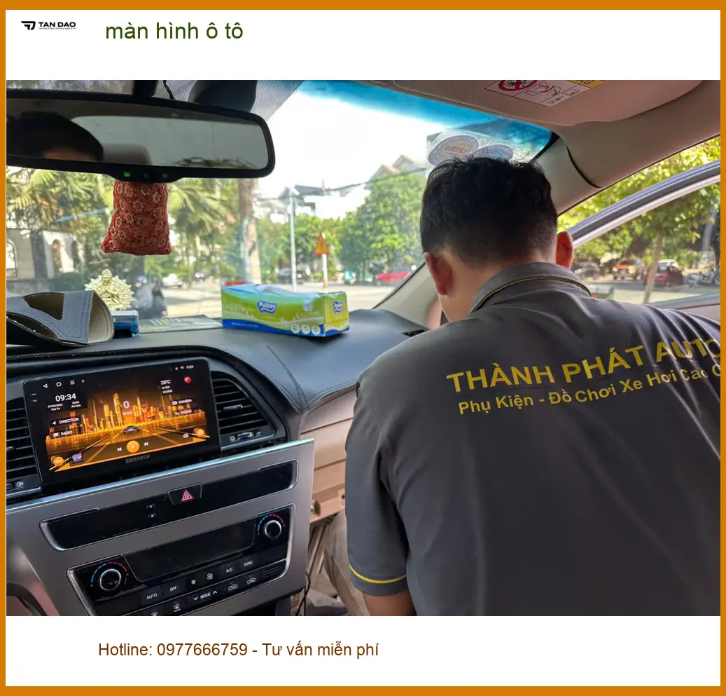 Chị Thùy nâng cấp màn hình ô tô cho Kia K3 tại Quận Bình Tân trải nghiệm công nghệ ảnh thực tế 2