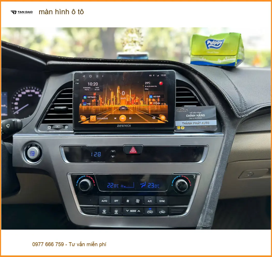 Anh Huy Hoàng nâng cấp màn hình ô tô Toyota Vios tại Thủ Đức ảnh thực tế 4