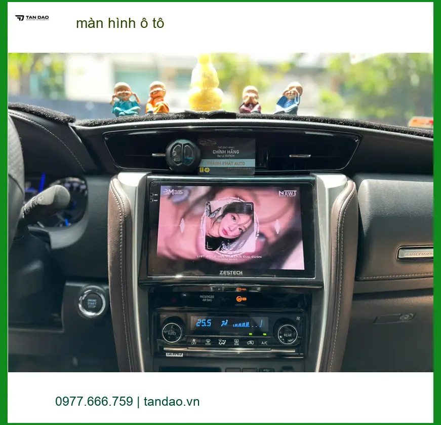 Anh Khải lắp màn hình ô tô Hyundai Creta tại Hóc Môn trải nghiệm lái tốt hơn