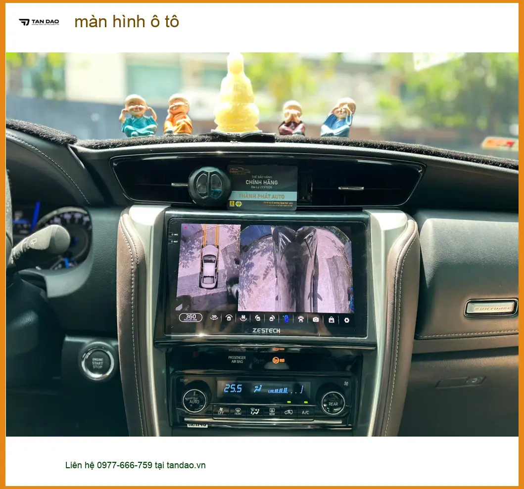 Chú Phước lắp màn hình ô tô chính hãng cho Hyundai Accent tại Quận 9