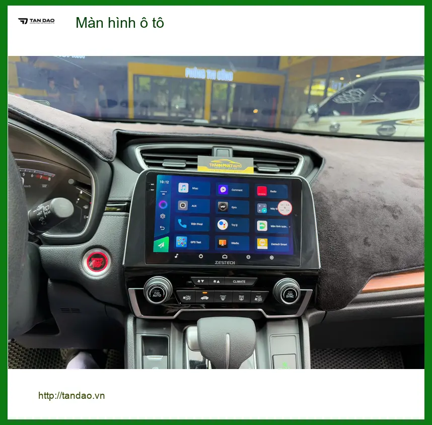 Anh Quang lắp màn hình Android ô tô cho Kia Carnival tại Quận 9 vì màn zin thiếu tính năng ảnh thực tế 2