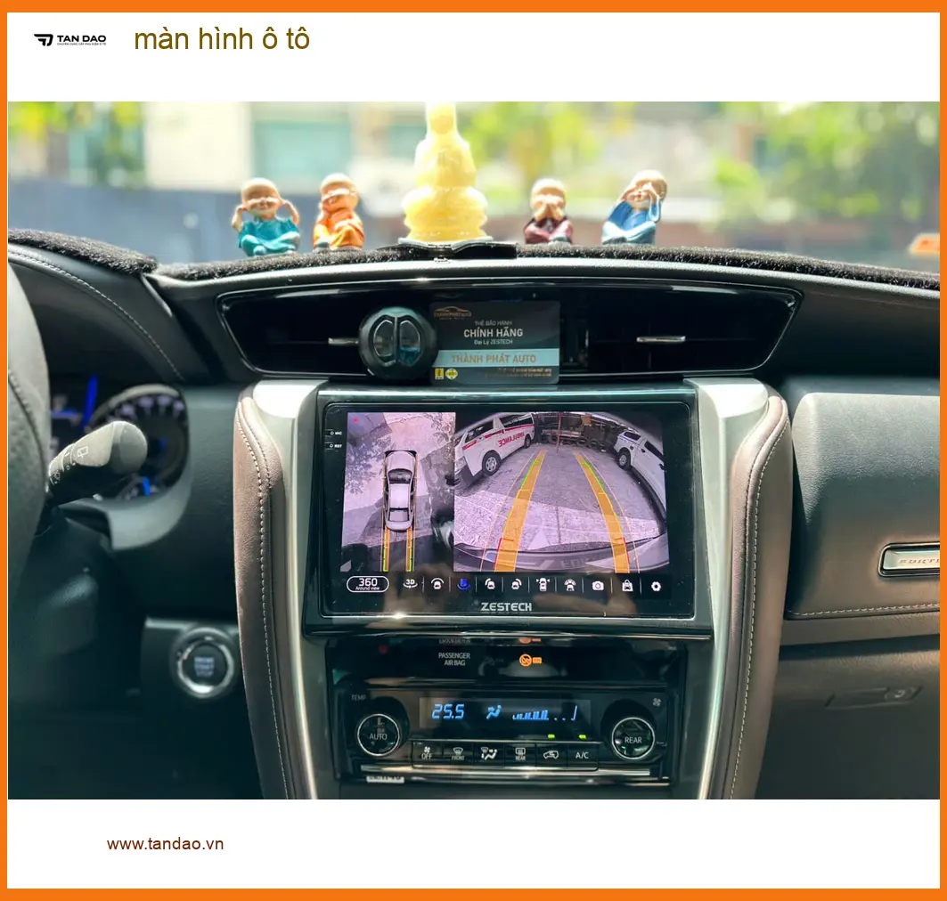 Chú Phước lắp màn hình ô tô chính hãng cho Hyundai Accent tại Quận 9 ảnh thực tế 3