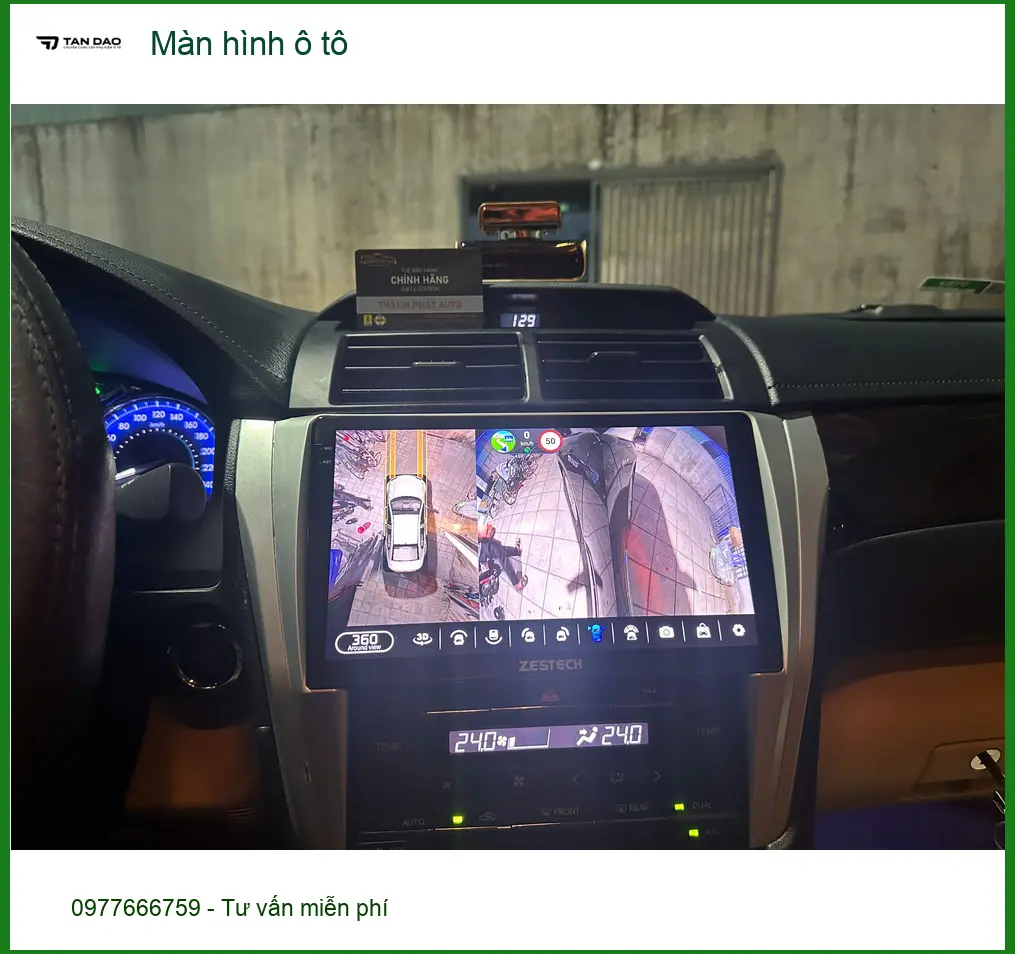 Anh Khải nâng cấp màn hình ô tô cho Hyundai Creta tại Quận 5 để lái xe tiện nghi hơn