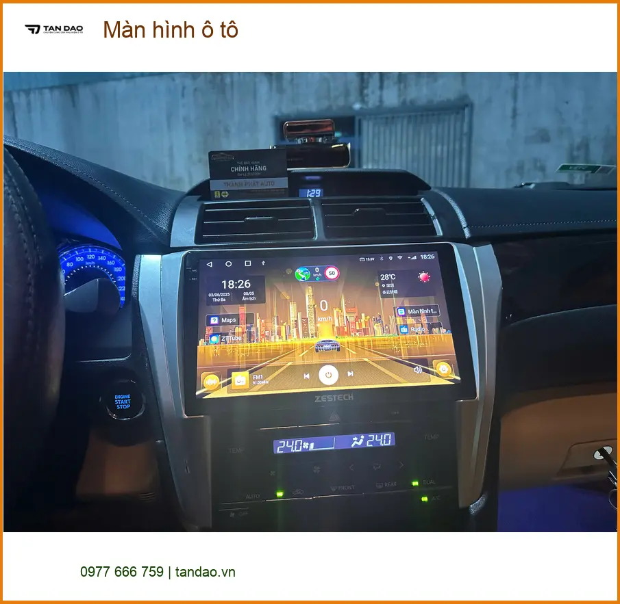 Anh Khải nâng cấp màn hình ô tô cho Hyundai Creta tại Quận 5 để lái xe tiện nghi hơn ảnh thực tế 3