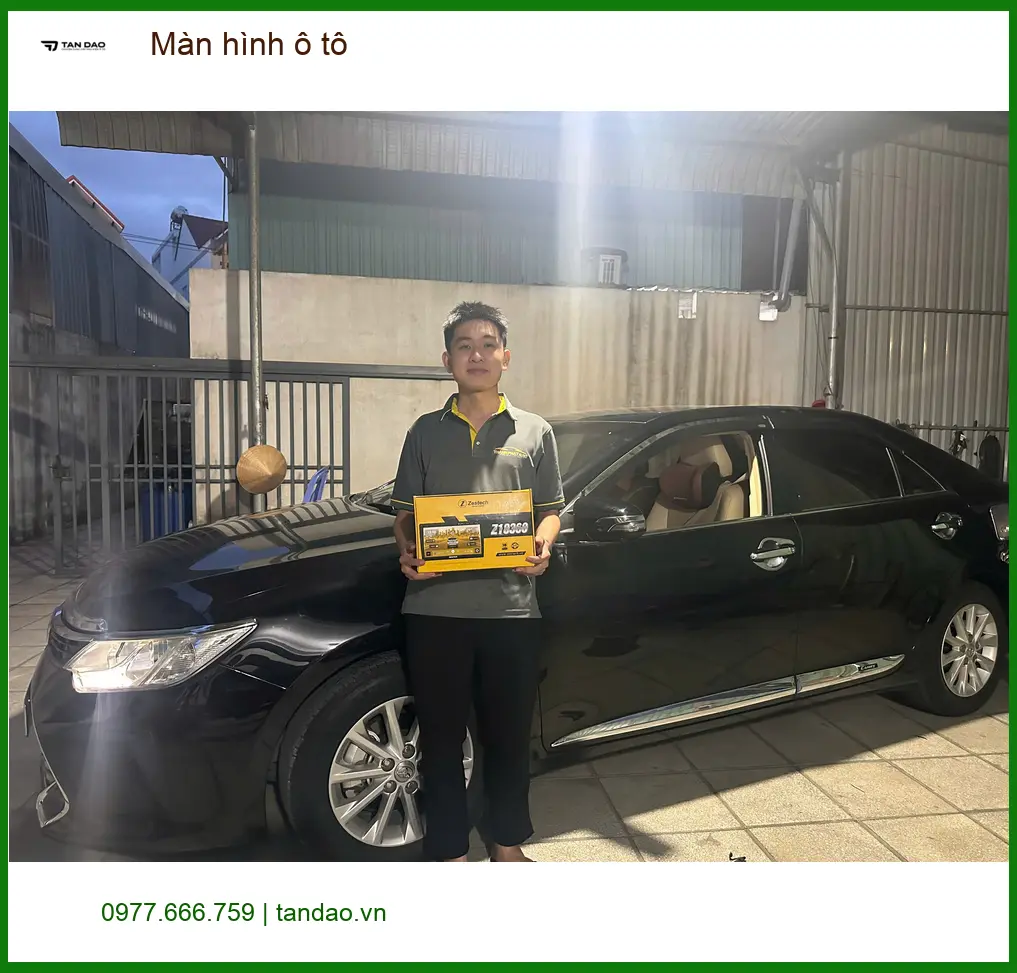 Anh Quang lắp màn hình ô tô Mazda 3 tại Quận 11 để giải trí đỉnh cao ảnh thực tế 2