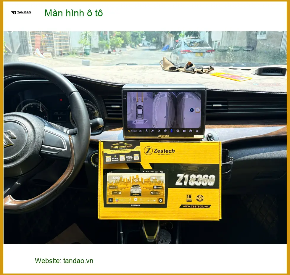 Chị Hương Giang lắp màn hình ô tô cho Hyundai Accent tại Quận 10 để nâng tầm trải nghiệm lái ảnh thực tế 2