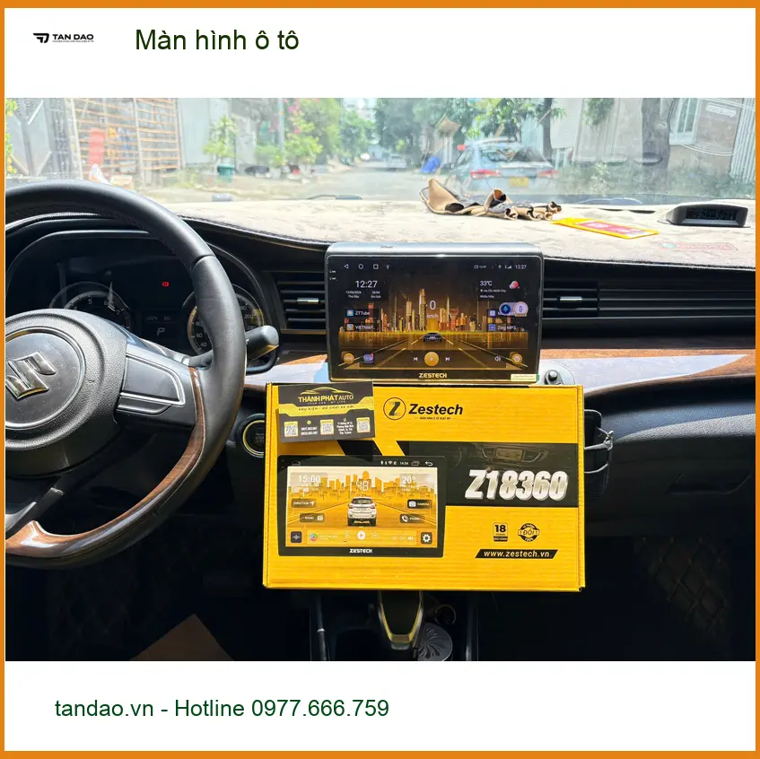 Chị Hương Giang lắp màn hình ô tô cho Hyundai Accent tại Quận 10 để nâng tầm trải nghiệm lái ảnh thực tế 4