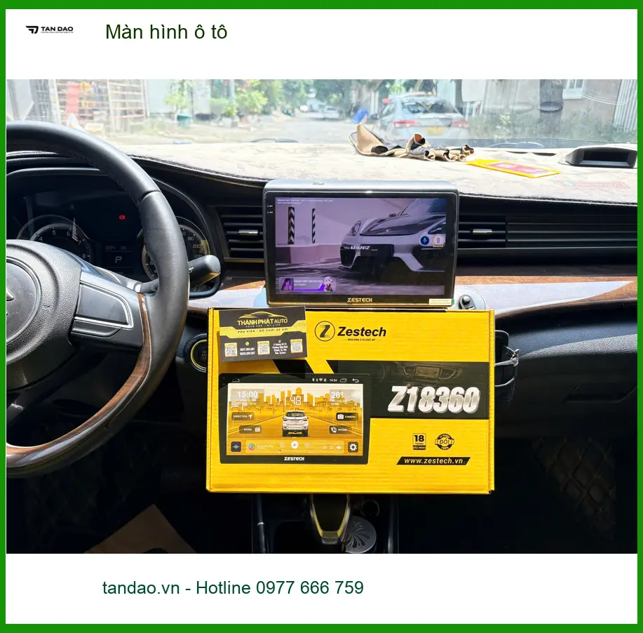 Chị Hương Giang lắp màn hình ô tô cho Hyundai Accent tại Quận 10 để nâng tầm trải nghiệm lái ảnh thực tế 5