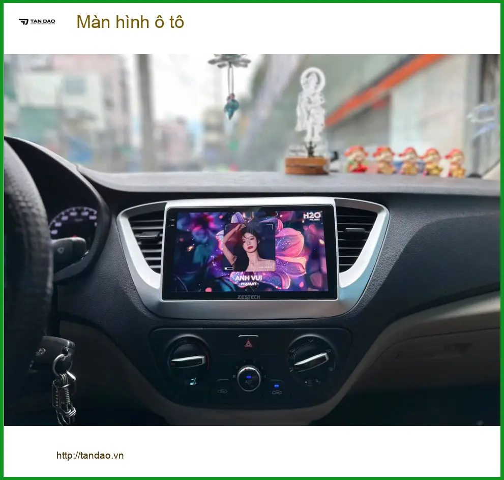 Anh Cường lắp màn hình ô tô Honda CR-V tại Bình Chánh nâng tầm giải trí ảnh thực tế 3
