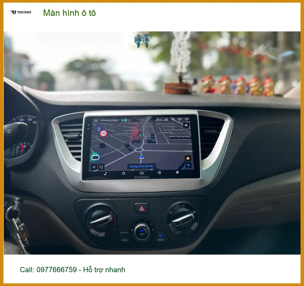 Anh Cường lắp màn hình ô tô Honda CR-V tại Bình Chánh nâng tầm giải trí ảnh thực tế 5