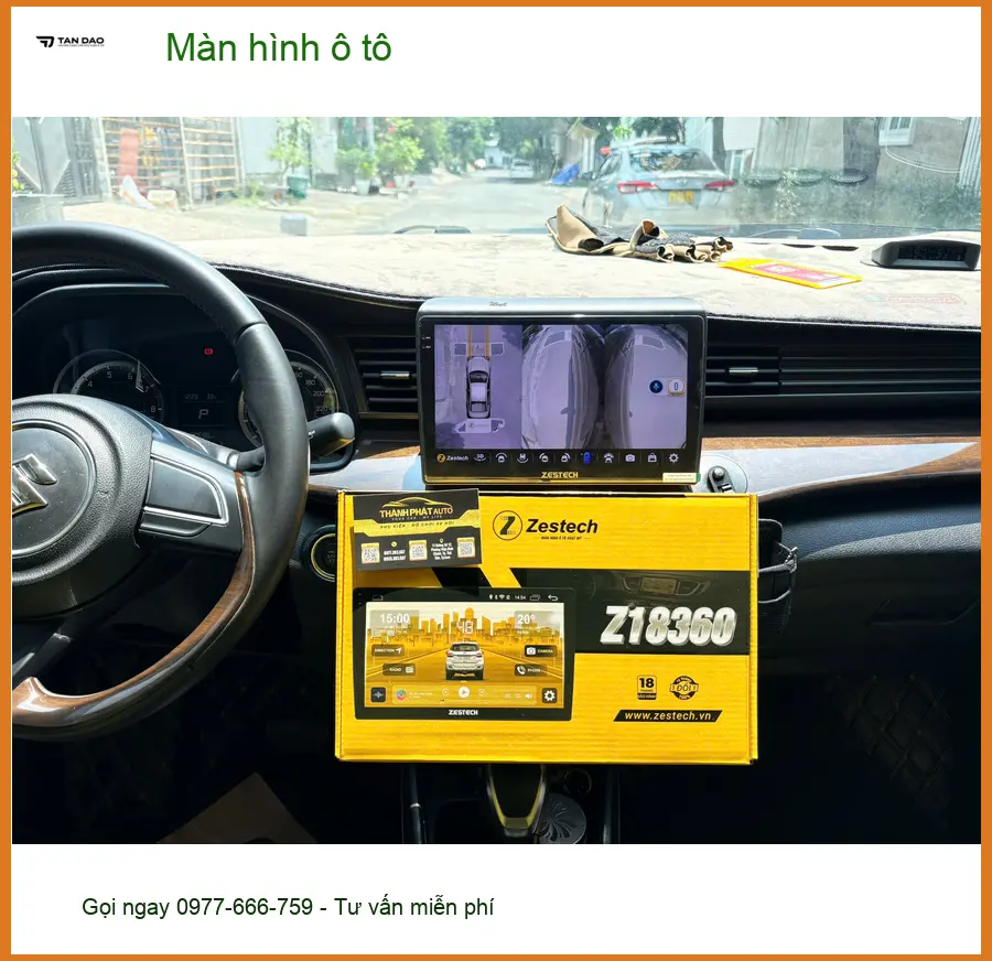 Anh Dũng lắp màn hình ô tô Hyundai Accent giải trí dẫn đường thông minh Quận 1