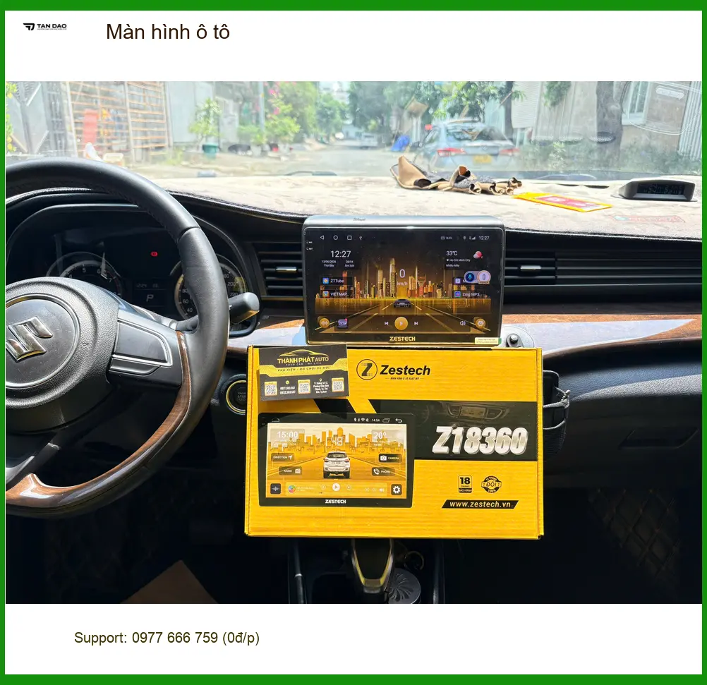 Anh Dũng lắp màn hình ô tô Hyundai Accent giải trí dẫn đường thông minh Quận 1 ảnh thực tế 2