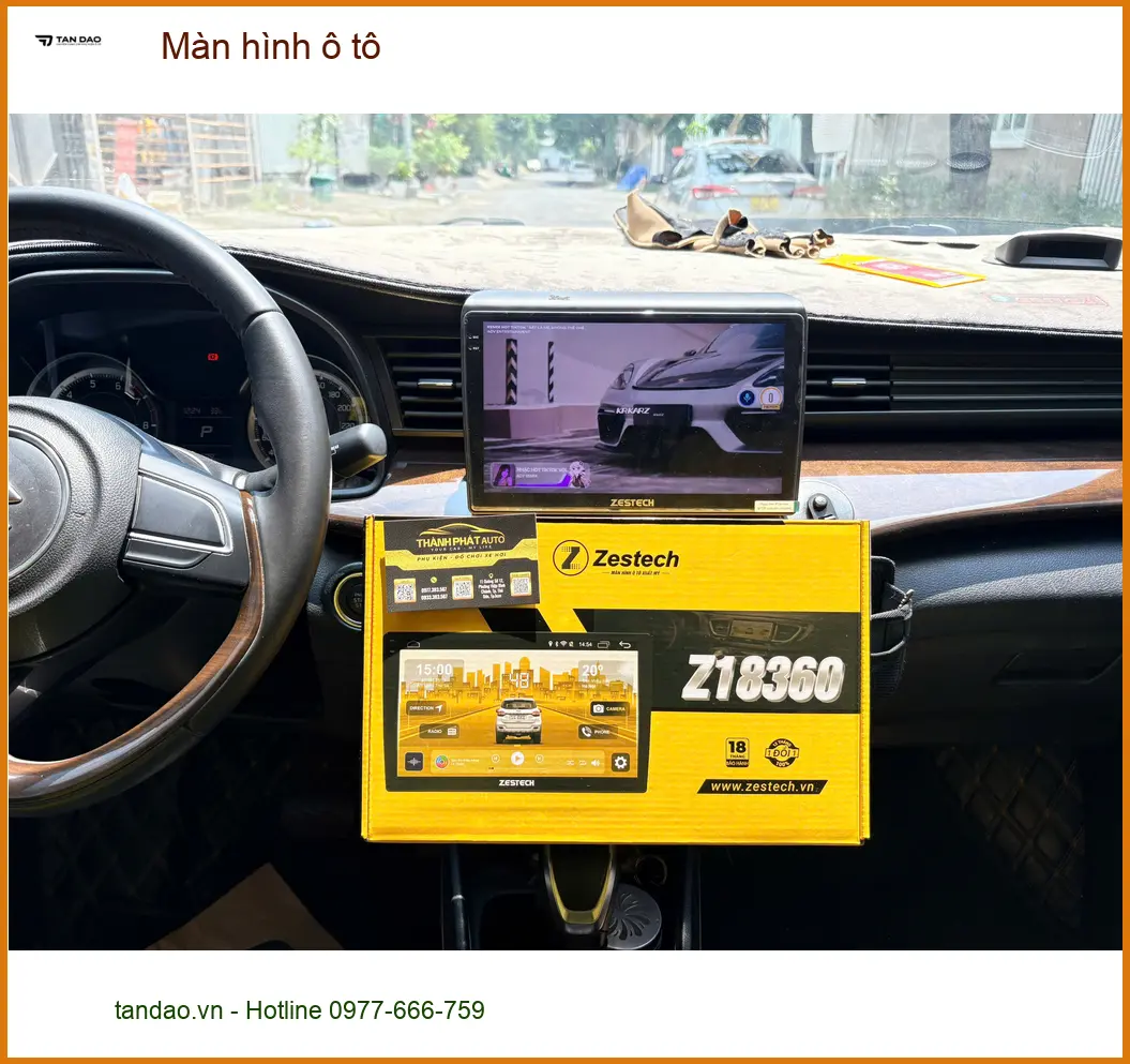Anh Dũng lắp màn hình ô tô Hyundai Accent giải trí dẫn đường thông minh Quận 1 ảnh thực tế 3