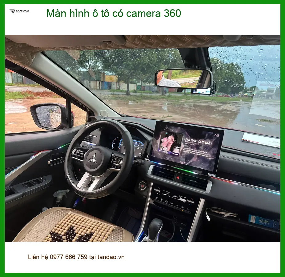 Anh Kiên nâng cấp màn hình ô tô có camera 360 cho Toyota Vios tại Quận 11 ảnh thực tế 3
