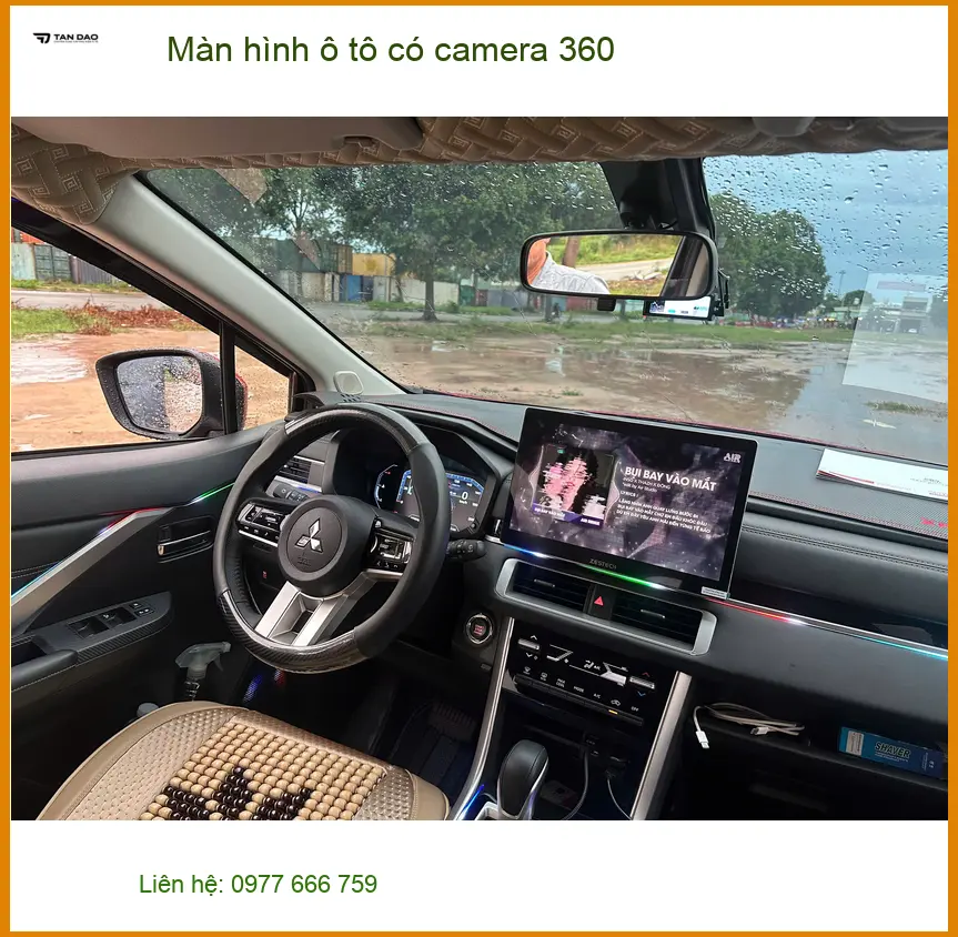 Anh Kiên lắp màn hình ô tô có camera 360 cho Hyundai Creta Quận 10