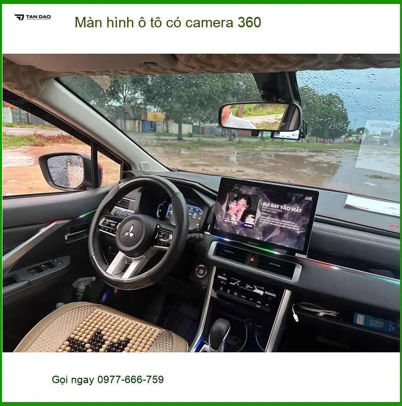 Chị Lan Anh lắp màn hình ô tô có camera 360 cho Kia Sorento ở Quận 3. ảnh thực tế 3