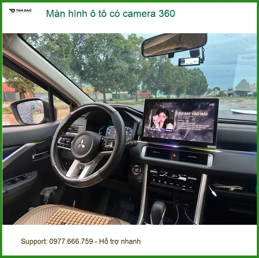 Chị Lan Anh lắp màn hình ô tô có camera 360 cho Kia Sorento ở Quận 3. ảnh thực tế 4