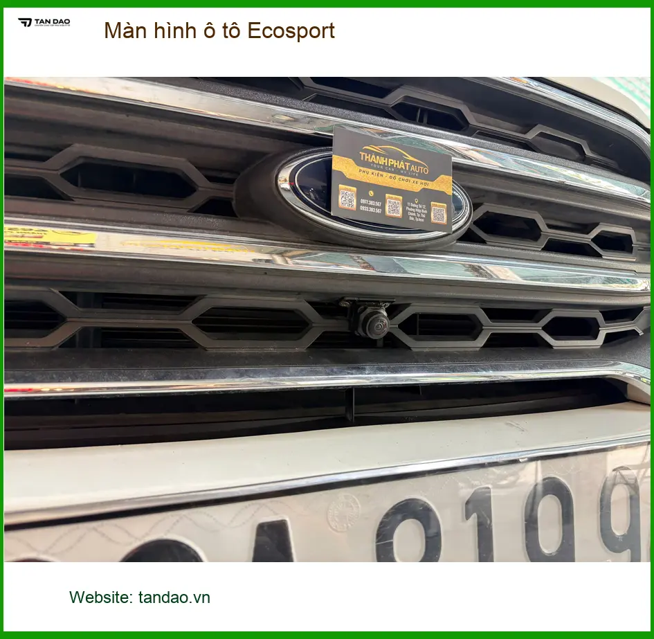 Anh Minh nâng cấp màn hình ô tô Ecosport tại Hóc Môn để trải nghiệm lái xe tốt hơn ảnh thực tế 3