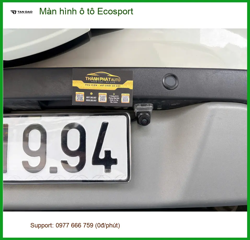 Anh Khang nâng cấp màn hình ô tô Ecosport tại Củ Chi để trải nghiệm công nghệ mới ảnh thực tế 3