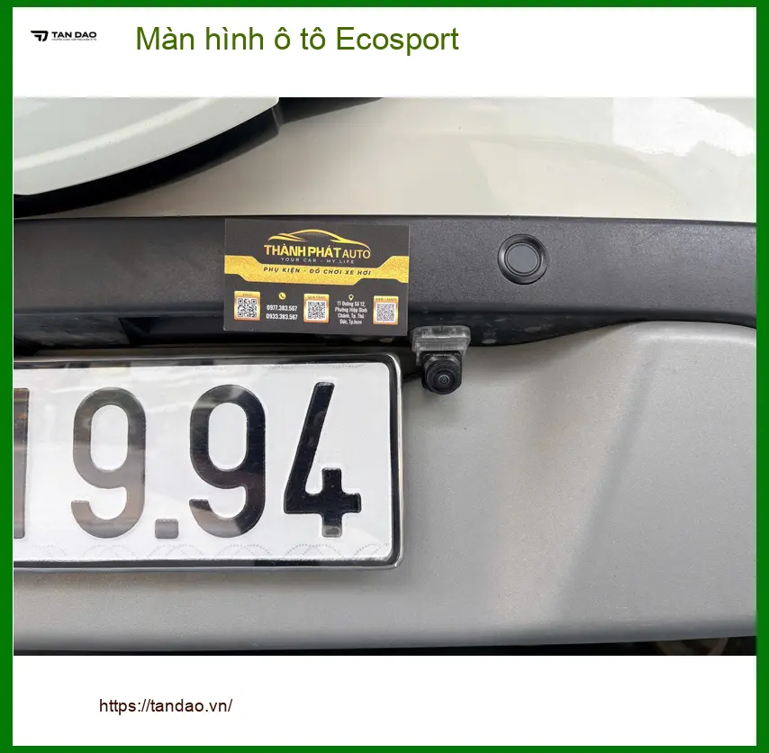 Anh Quang lắp màn hình ô tô Ecosport Quận Tân Phú giá tốt, chính hãng ảnh thực tế 2