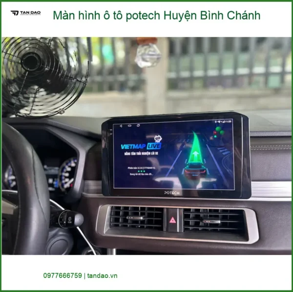 Alternative view of Trung Tâm Lắp Màn Hình Android Ô Tô hình ô tô potech Huyện Bình Chánh - Nâng Cấp Chính Hãng