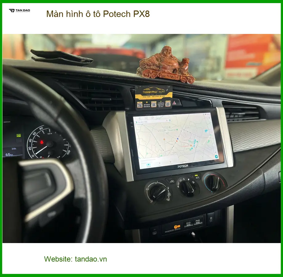 Anh Hùng nâng cấp màn hình ô tô Potech PX8 cho Toyota Vios tại Quận 12 ảnh thực tế 3
