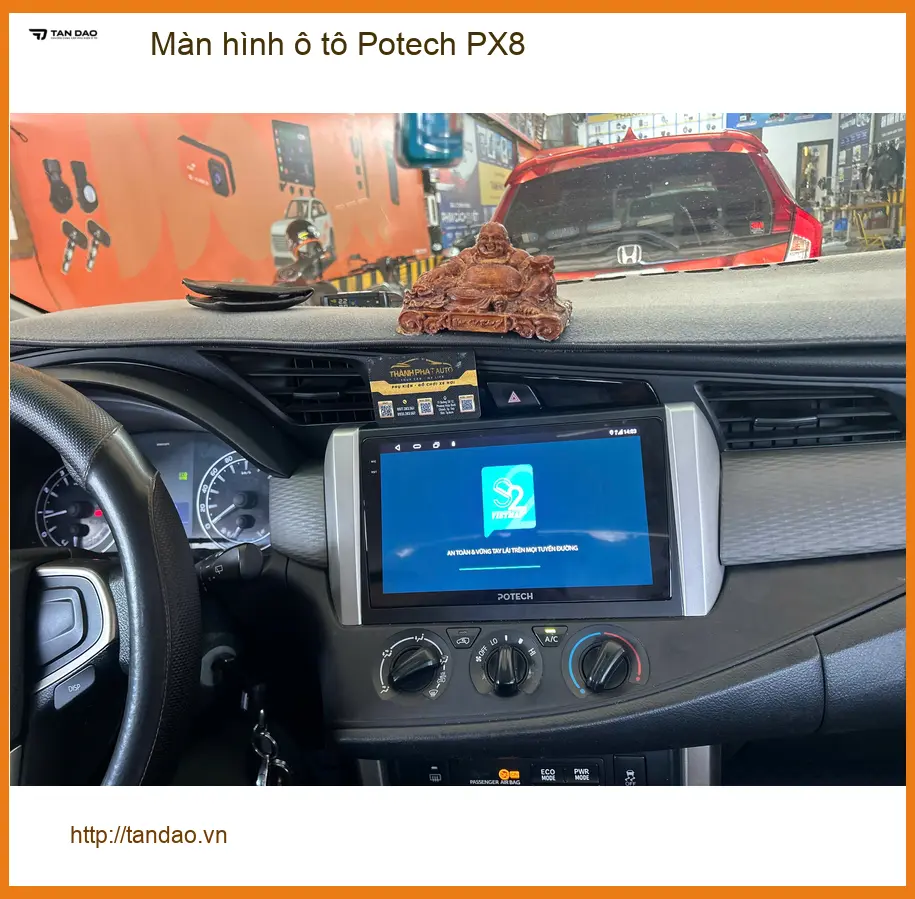 Anh Hùng nâng cấp màn hình ô tô Potech PX8 cho Toyota Vios tại Quận 12 ảnh thực tế 4