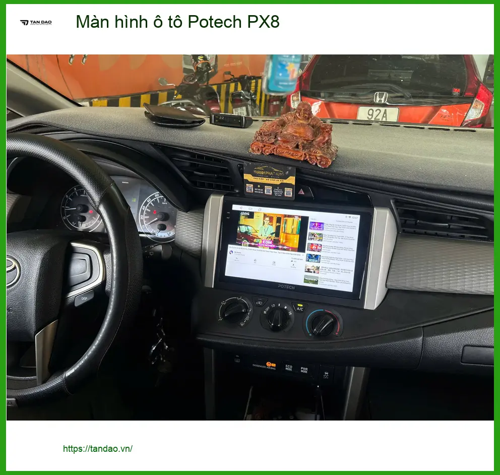 Anh Duy lắp màn hình Potech PX8 cho Toyota Corolla Altis tại Quận 10 ảnh thực tế 5