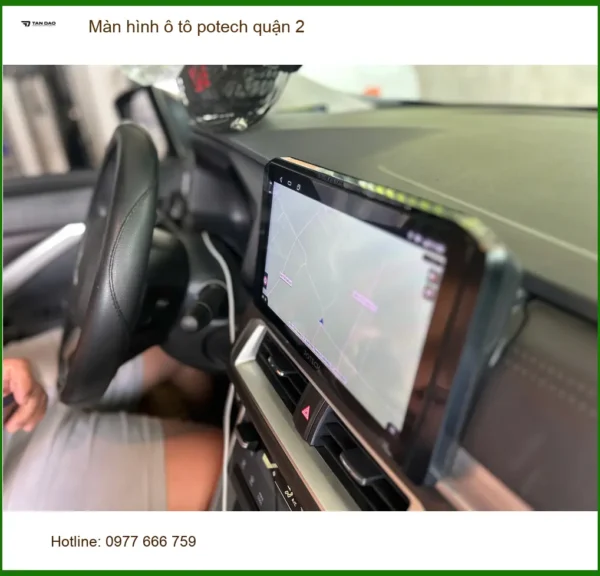 Alternative view of Trung Tâm Gắn Màn Hình Android Ô Tô hình ô tô potech quận 2 - Nâng Cấp Chính Hãng