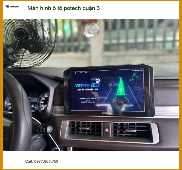Địa Chỉ Gắn Màn Hình Android Ô Tô hình ô tô potech quận 3 - Giá Tốt TPHCM
