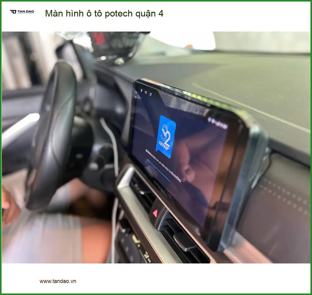 Nơi Gắn Màn Hình Android Ô Tô hình ô tô potech quận 4 - Giá Tốt TPHCM