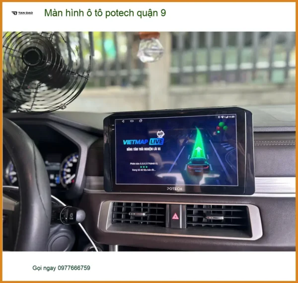 Alternative view of Trung Tâm Gắn Màn Hình Android Ô Tô Potech Tại Quận 9 - Nâng Cấp Chính Hãng