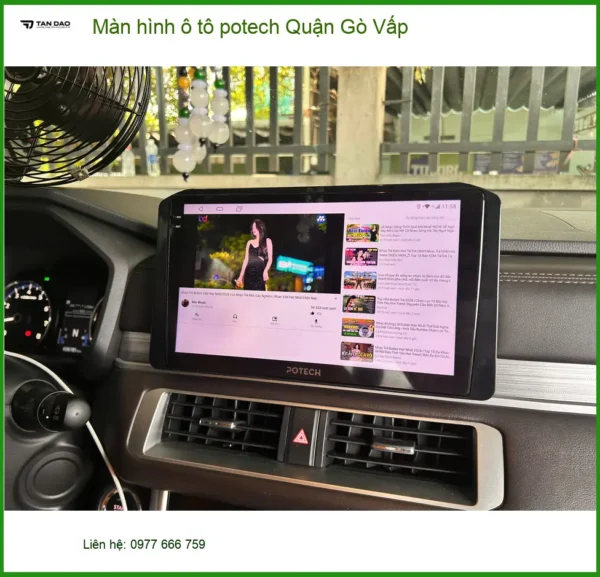 Alternative view of Nơi Lắp Màn Hình Android Ô Tô hình ô tô potech Quận Gò Vấp - Giá Tốt TPHCM