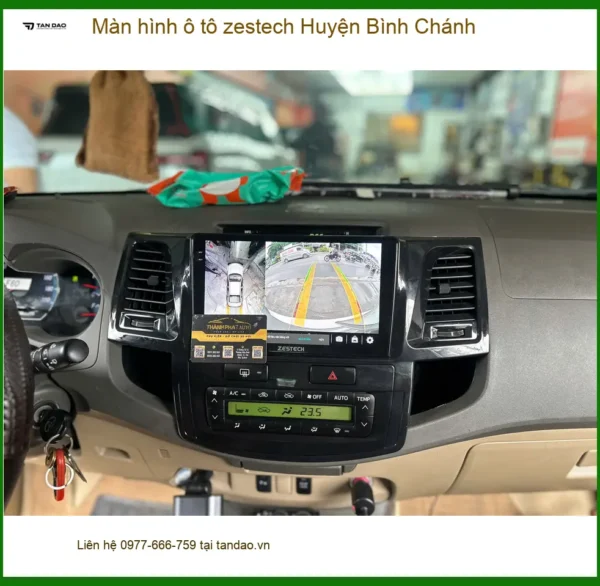 Alternative view of Màn Hình Android Ô Tô Zestech