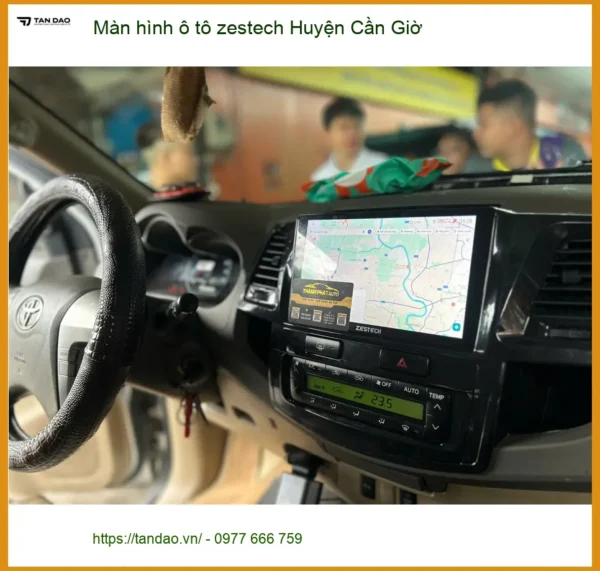 Nơi Lắp Màn Hình Android Ô Tô hình ô tô zestech Huyện Cần Giờ - Giá Tốt TPHCM
