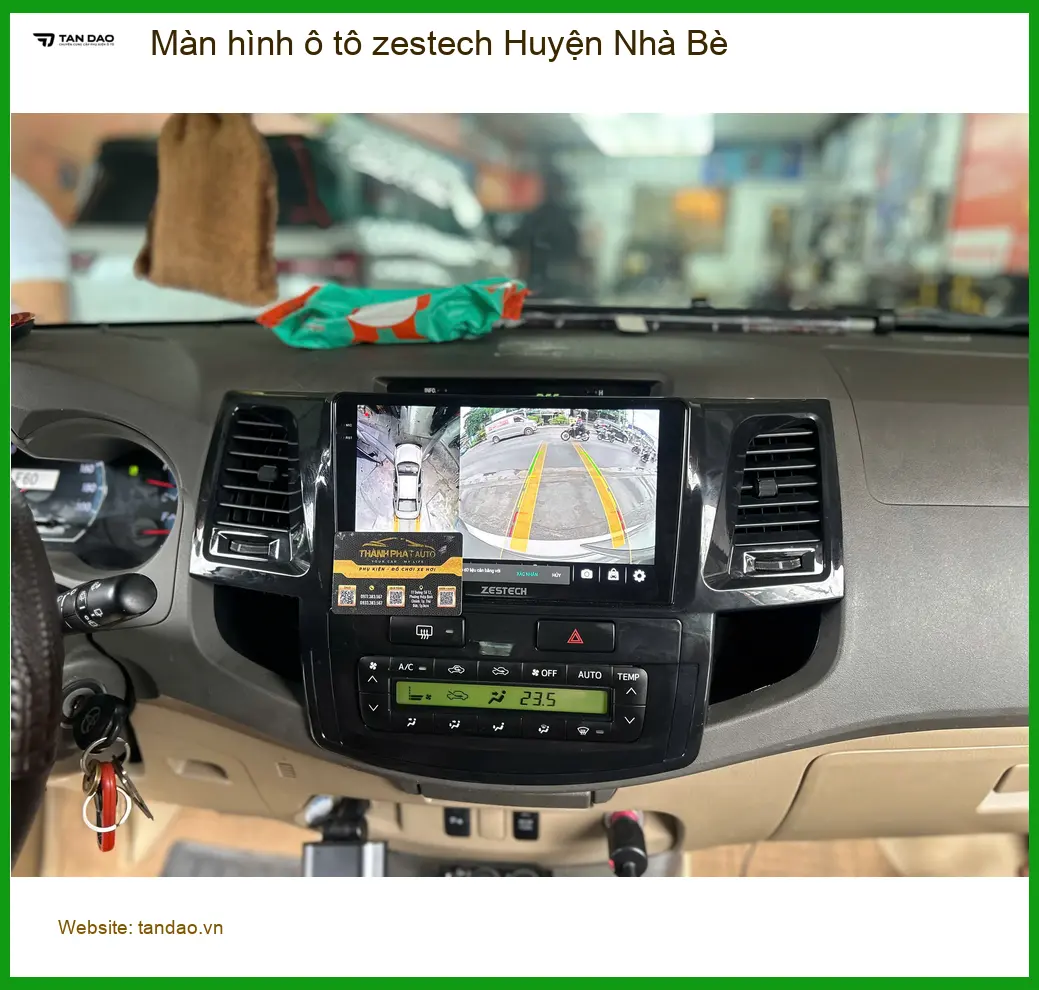 Nơi Gắn Màn Hình Android Ô Tô hình ô tô zestech Huyện Nhà Bè - Giá Tốt TPHCM